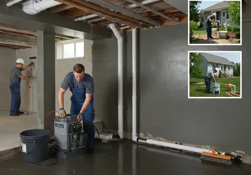 Basement Waterproofing and Flood Prevention process in McHenry County, IL